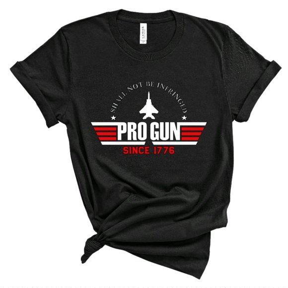 "Pro Gun - Shall Not Be Infringed Since 1776" Unisex T-shirt - Picture 1 of 1
